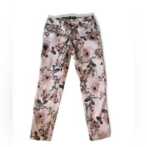 Buffalo David Bitton Women’s Jeans Oasis Mid Rise Skinny Floral Ankle 4/27